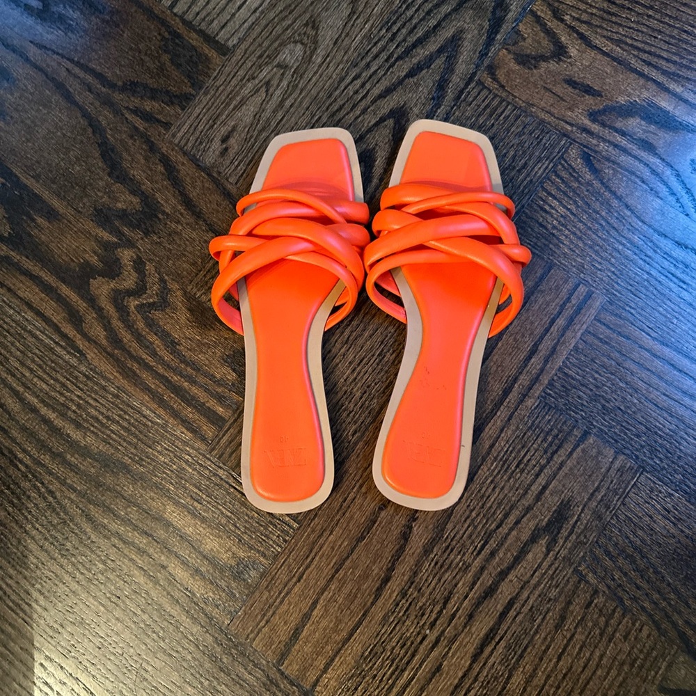 Zara Flat Sandals View 2